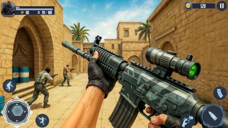 Desert Missions Gun Fight 3D